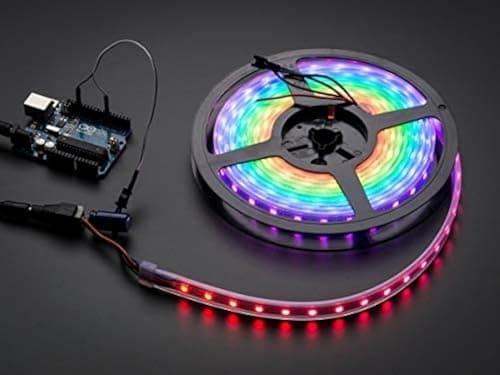 Adafruit NeoPixel LED Strip Starter Pack - 30 LED-meter - Zwart ...