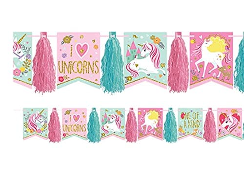 White Green Gold Pennant Banner,2 Pack Glitter Paper Triangle Flags ...