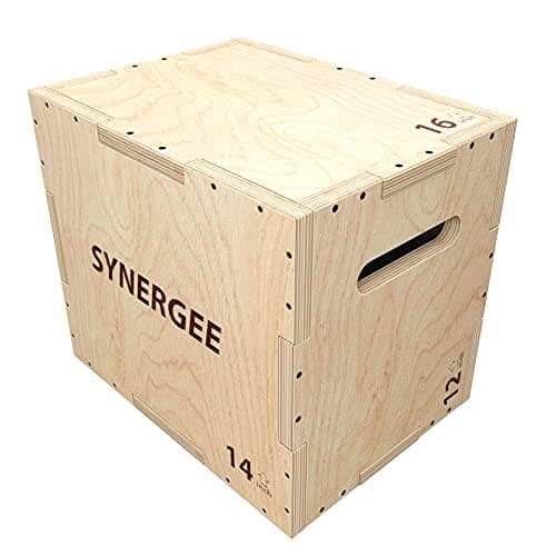 Synergee 3-in-1 Wood Plyometric Box