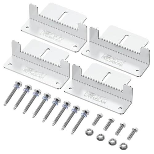 Rich Solar ABS Solar Panel Mounting Brackets