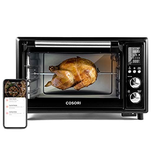 Cosori CS130 6-Slice Black Convection Toaster Oven With