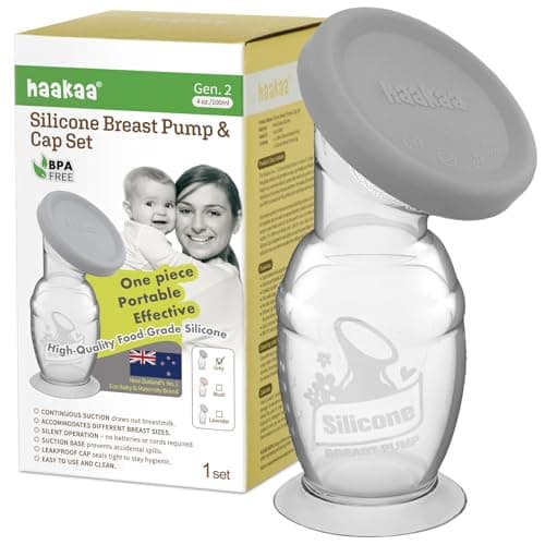 Haakaa Silicone Breast Pump Cap - Fed is Best