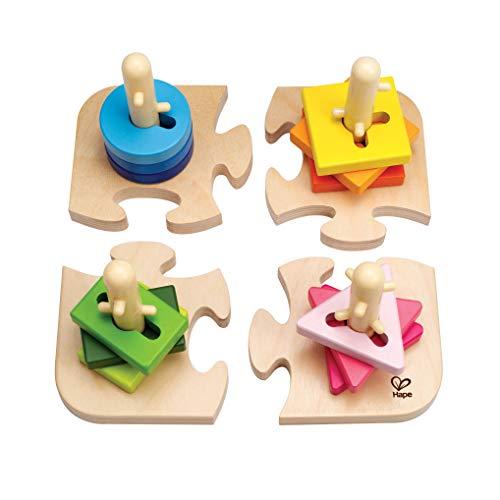 Hape Creative Peg Puzzle (Wooden Jigsaw - Eco Toy) - WordUnited