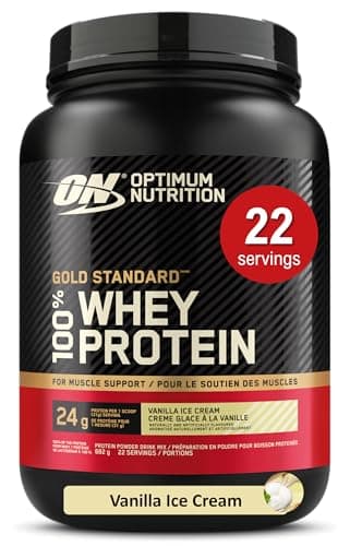 Optimum Nutrition Gold Standard 100% Whey crème glacée à la vanille