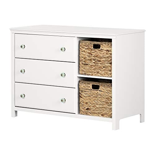 South Shore Cotton Candy Changing Table with Drawers
