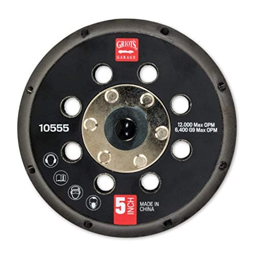 Griot s Garage 5 Inch Vented Orbital Backing Plate