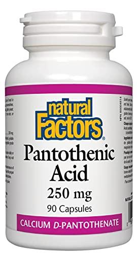 Natural Factors Pantothenic Acid B5 Vitamin Supplement