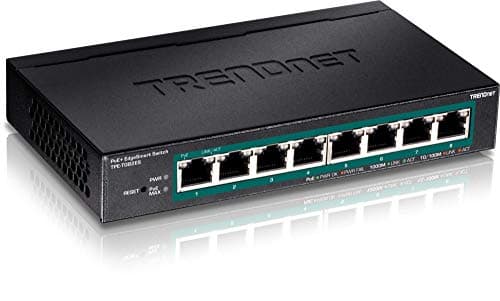 TRENDnet TPE-TG82ES 8포트 기가비트 엣지스마트 PoE+ 스위치 64W 전원 예산 벽걸이 가능 평생 보호 ...