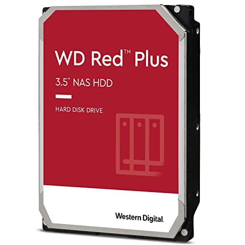 WD 6TB WD60EFPX Red Plus SATA III 3.5" WDBC9V0060HH1-WRSN B&H