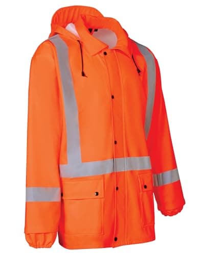 Veste de pluie de sécurité haute visibilité Forcefield