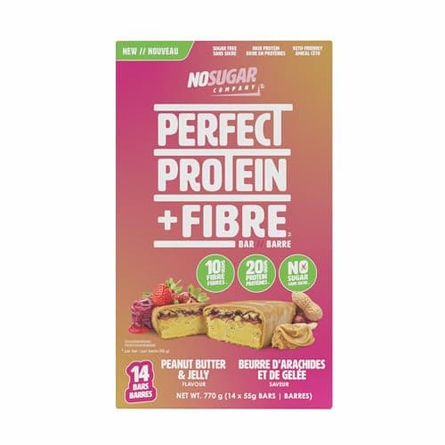 Perfect Bar, Dark Chocolate Almond Protein Bar, 2.2 Ounce Bar, 1 Count ...