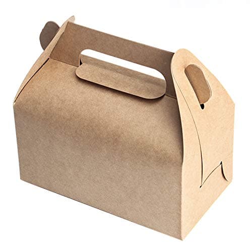Kraft Gable Boxes by Eco-Party Box