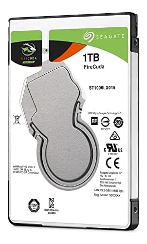 Seagate FireCuda Gaming SSHD 1TB SATA 6.0Gb/s 2.5" Notebooks Hard Driv