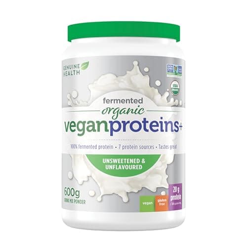 Genuine Health protéines végétaliennes biologiques fermentées+