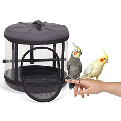 K&H Pet Products Travel Safety Carrier for Pets Gray/Black Small 17 X ...