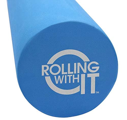 Foam Roller, LuxFit Premium High Density Foam Roller - Extra Firm With ...