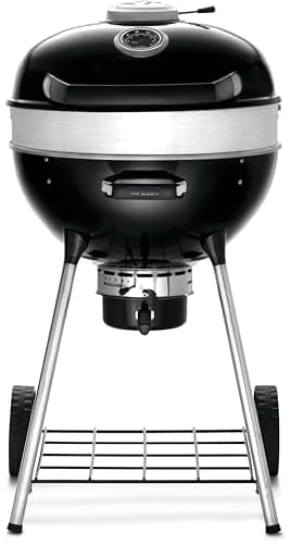 Napoleon: 22" PRO Charcoal Kettle Grill - Black - Grillbillies BBQ