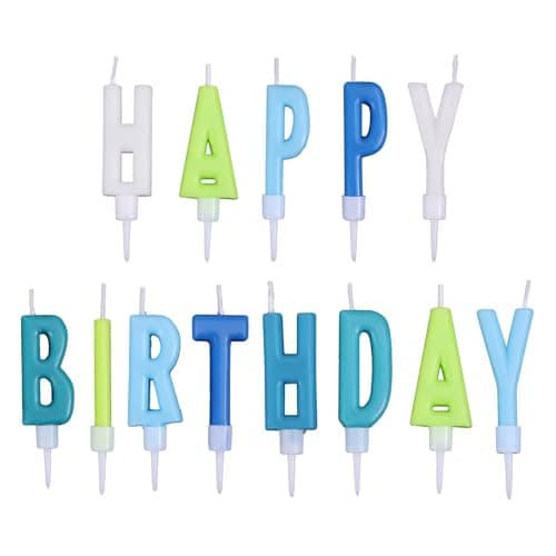 Party Decorations | Happy Birthday Letter Party Candles | Amscan