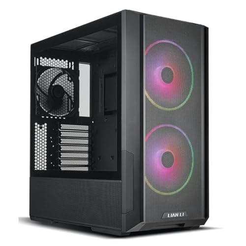 Lian Li LANCOOL II Mesh USB Type C RGB Mid-Tower Case - White