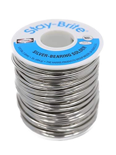 Harris SB861 Stay-Brite #8 Silver Bearing Solder 1/8"