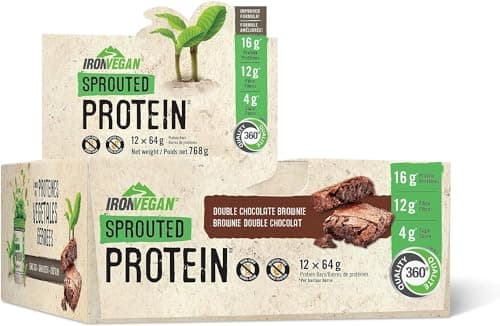 Barre protéinée germée Iron Vegan