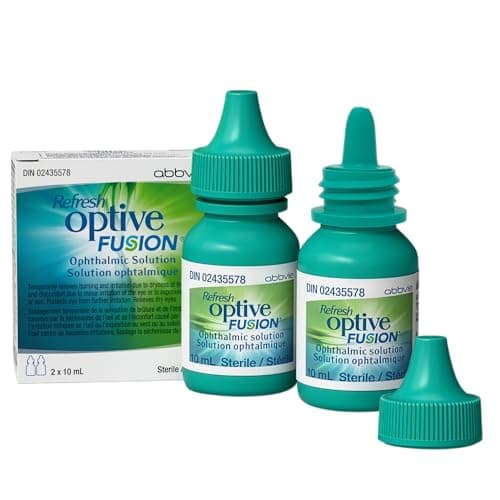 Refresh Optive Mega-3 Natural Preservative-Free Lubricant Eye Drops for ...