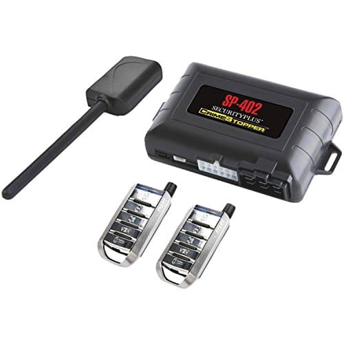 Crimestopper SP-402 Car Alarm with Remote Start and Keyless Entry
