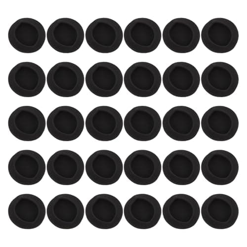 Amazon.com: Black Ear Pads Cover Replacement Earpads Cushions Pillow ...