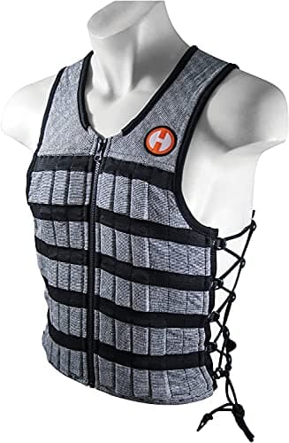 Hyperwear Hyper Vest PRO Unisex 10-Pound Adjustable Weighted Vest for ...