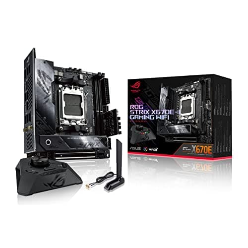 Amazon.com: ASUS ROG Strix X670E-I Gaming WiFi AMD X670 AM5 Ryzen ...