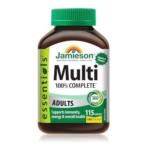 Amazon.com: Jamieson 100% Complete Multivitamin Max Strength ...