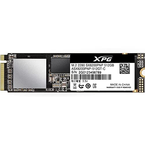 Adata Xpg SX8200 Pro 1Tb M.2 Nvme Gen3 Internal Ssd