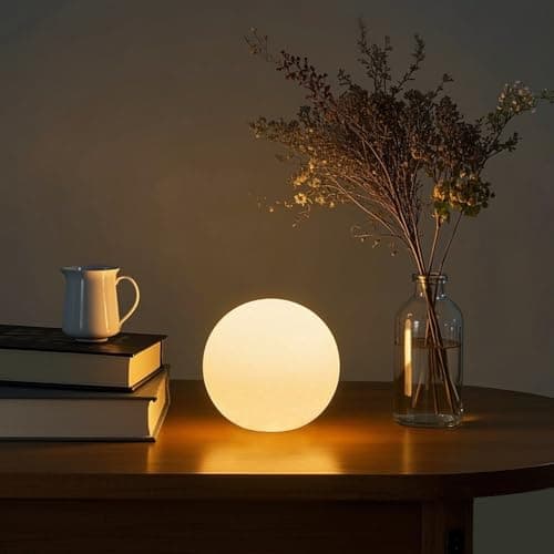 Majome 3D Solar System Crystal Ball, Crystal Ball Night Light with ...