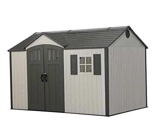 Lifetime Storage Shed 6402 8x12.5 Plastic Outdoor Building