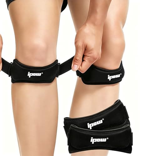 Amazon.com: IPOW 2 Pack Knee Pain Relief & Patella Stabilizer Knee ...