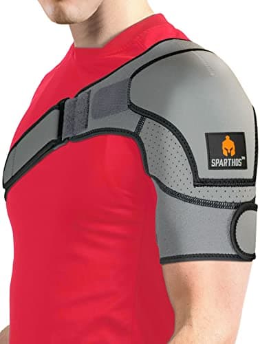 Amazon.com: Sparthos Shoulder Brace - Adjustable Support Sleeve ...
