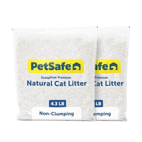 PetSafe ScoopFree Premium Crystal Non Clumping Cat Litter, 2-Pack