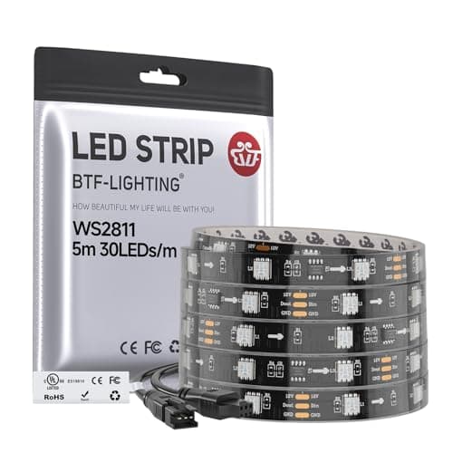 BTF-Lighting WS2811 Addressable LED Strip