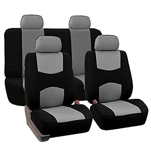 Housse de siège auto FH Group Universal Fit Full Set en tissu plat