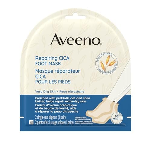 Repairing CICA foot mask for Dry Skin | AVEENO®