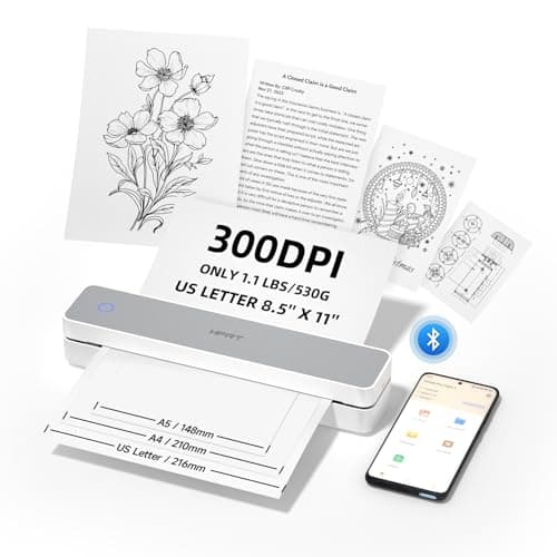 Amazon.com: HPRT MT800 Thermal Transfer Portable Printer Support ...