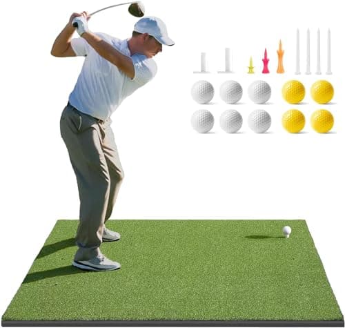Golfguru Golf Mat, 5x4ft/5x5ft Dense …