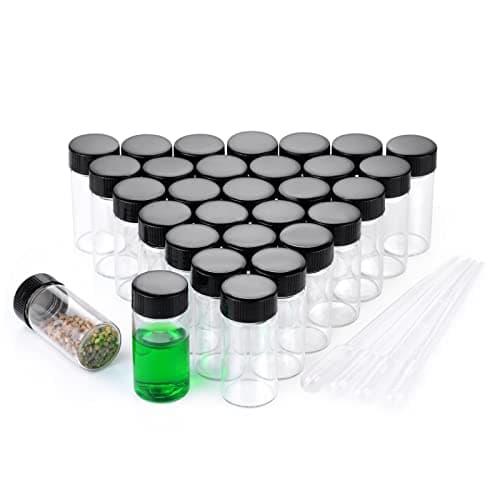 Restek 9mm Screw Thread Clear Glass Vials