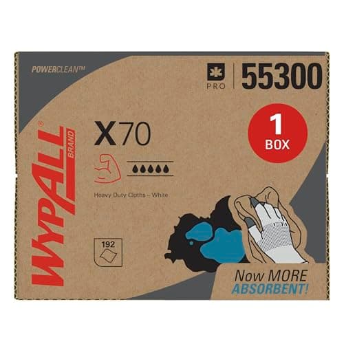 WypAll® X70 Power Clean™ Cleaning Cloths 7867 - Reusable Cloths - 6 ...