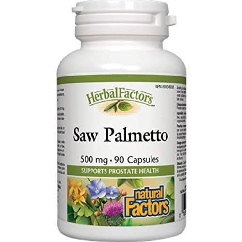 Natural Factors Saw Palmetto Extract with Lycopene (160mg) (90 SoftGel ...
