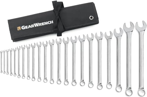 GearWrench 81916 22-Piece Metric/SAE Combination Wrench Set