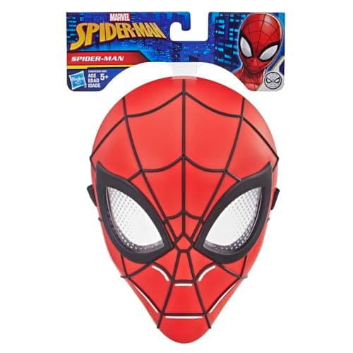Spider-Man Deluxe Mask - 322454 | Spiderman mask, Spiderman costume ...