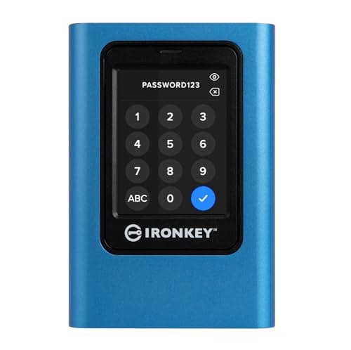 Kingston IronKey Vault Privacy 50 USB Flash Drive XTS AES Encrypted ...
