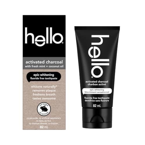 Activated Charcoal Epic Whitening Fluoride Free Toothpaste | hello ...