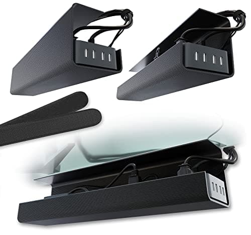 Scandinavian Hub Compact Under Desk Cable Management Australia | Ubuy
